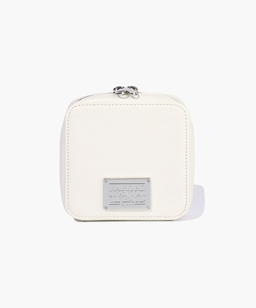Marithe & Francois Girbaud - Classic Logo Chain Zip Wallet (Ivory) product image 2 | TRAB K-Fashion Australia
