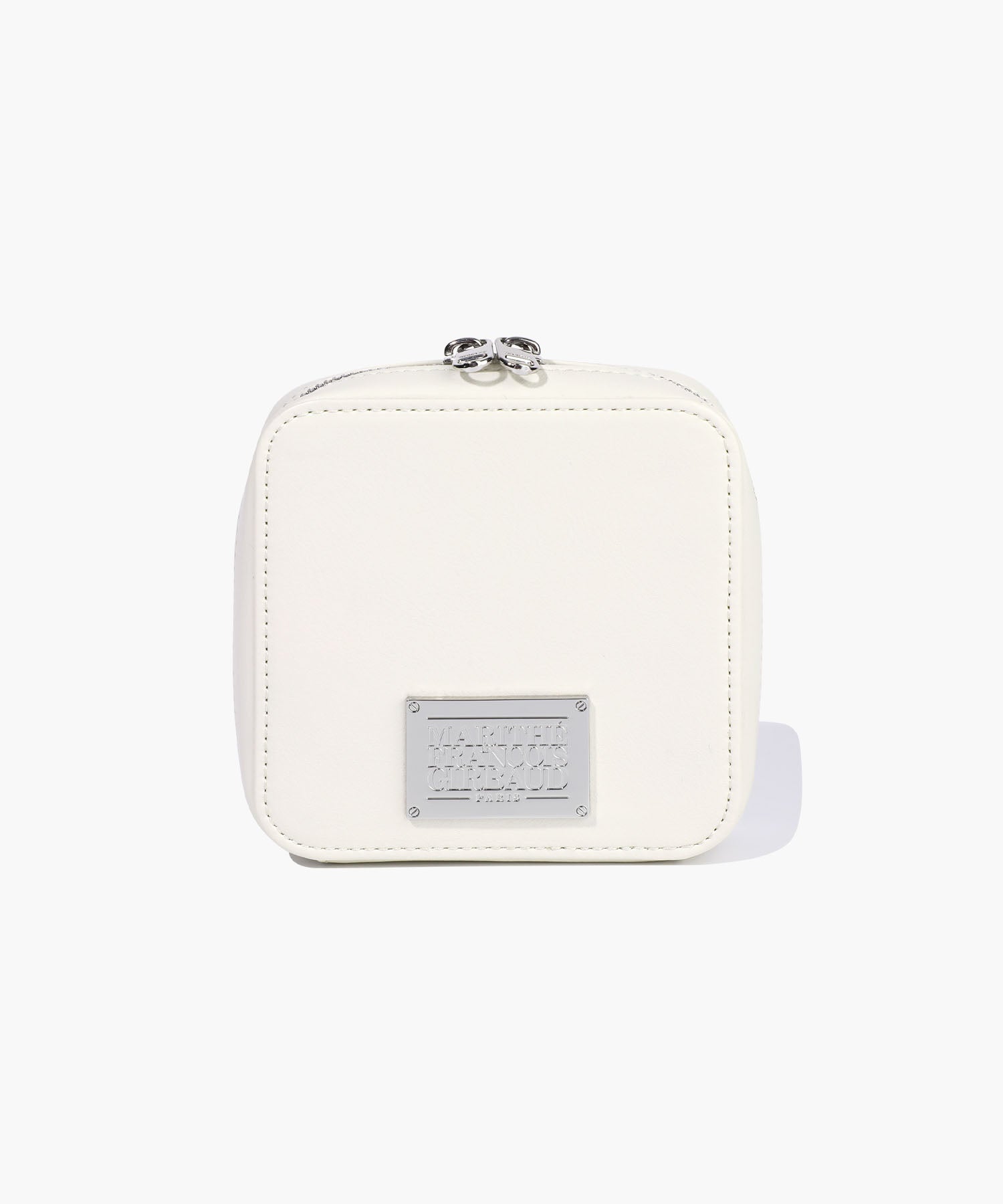 Marithe & Francois Girbaud - Classic Logo Chain Zip Wallet (Ivory) product image 2 | TRAB K-Fashion Australia