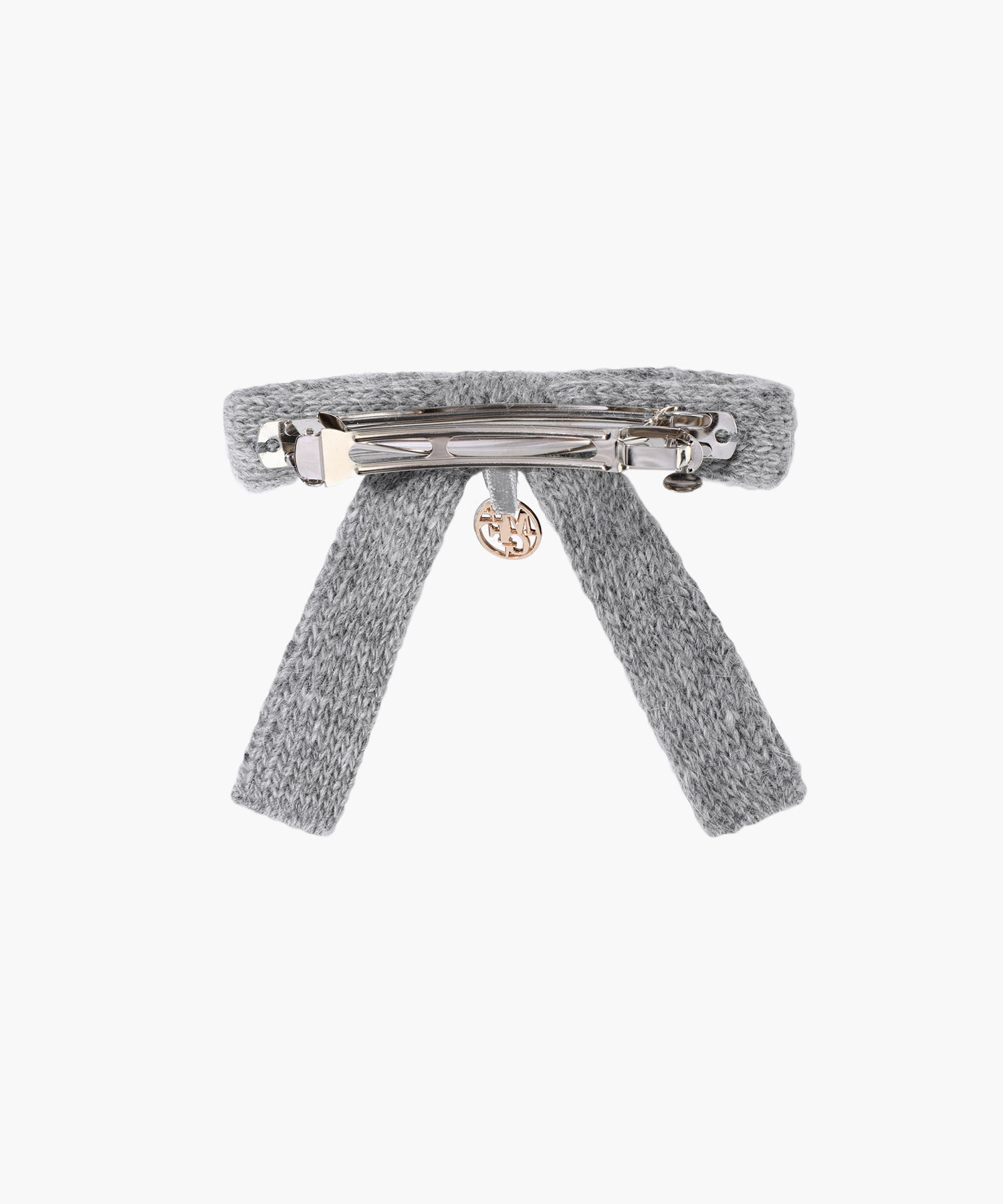 Marithe & Francois Girbaud - Knit Ribbon Hair Pin (Gray) product image 2 | TRAB K-Fashion Australia