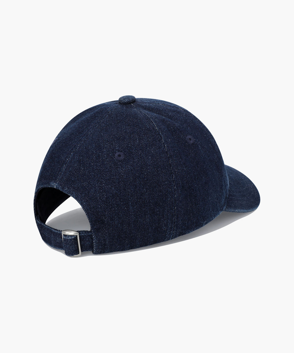 Marithe & Francois Girbaud - Denim Washing Regular Logo Ball Cap (Indigo) product image 2 | TRAB K-Fashion Australia