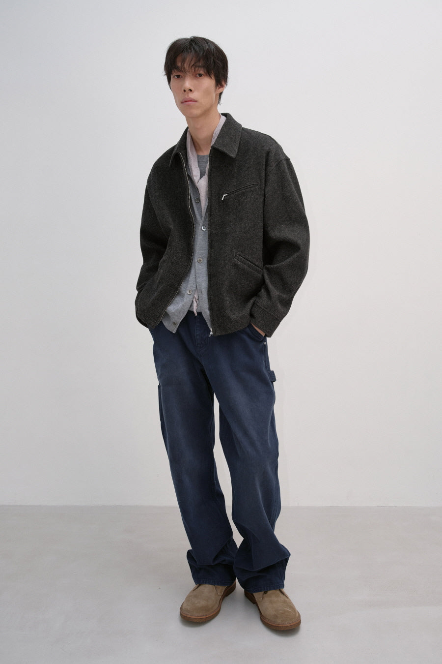 Insilence - Vintage Wool Sports Jacket (Brown) product image 5 | TRAB K-Fashion Australia