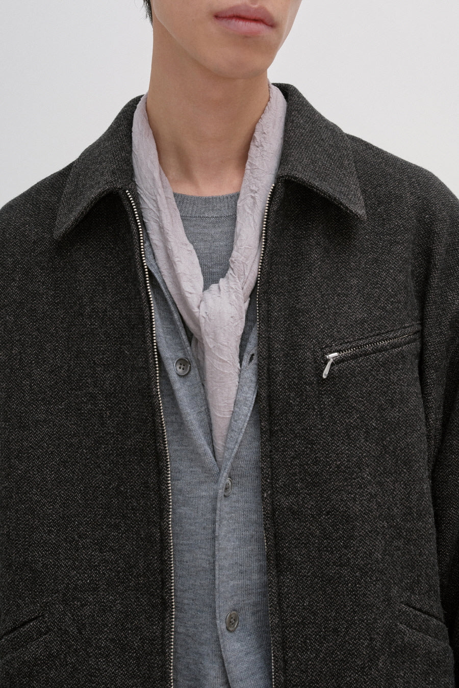 Insilence - Vintage Wool Sports Jacket (Brown) product image 4 | TRAB K-Fashion Australia