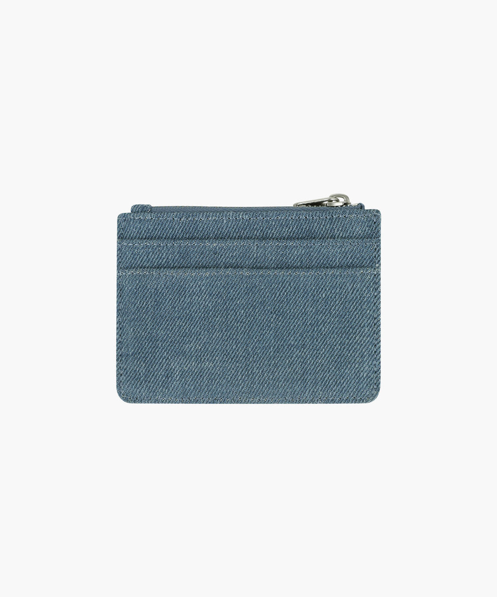 Marithe & Francois Girbaud - Classic Logo Zip Card Wallet (Blue) product image 2 | TRAB K-Fashion Australia