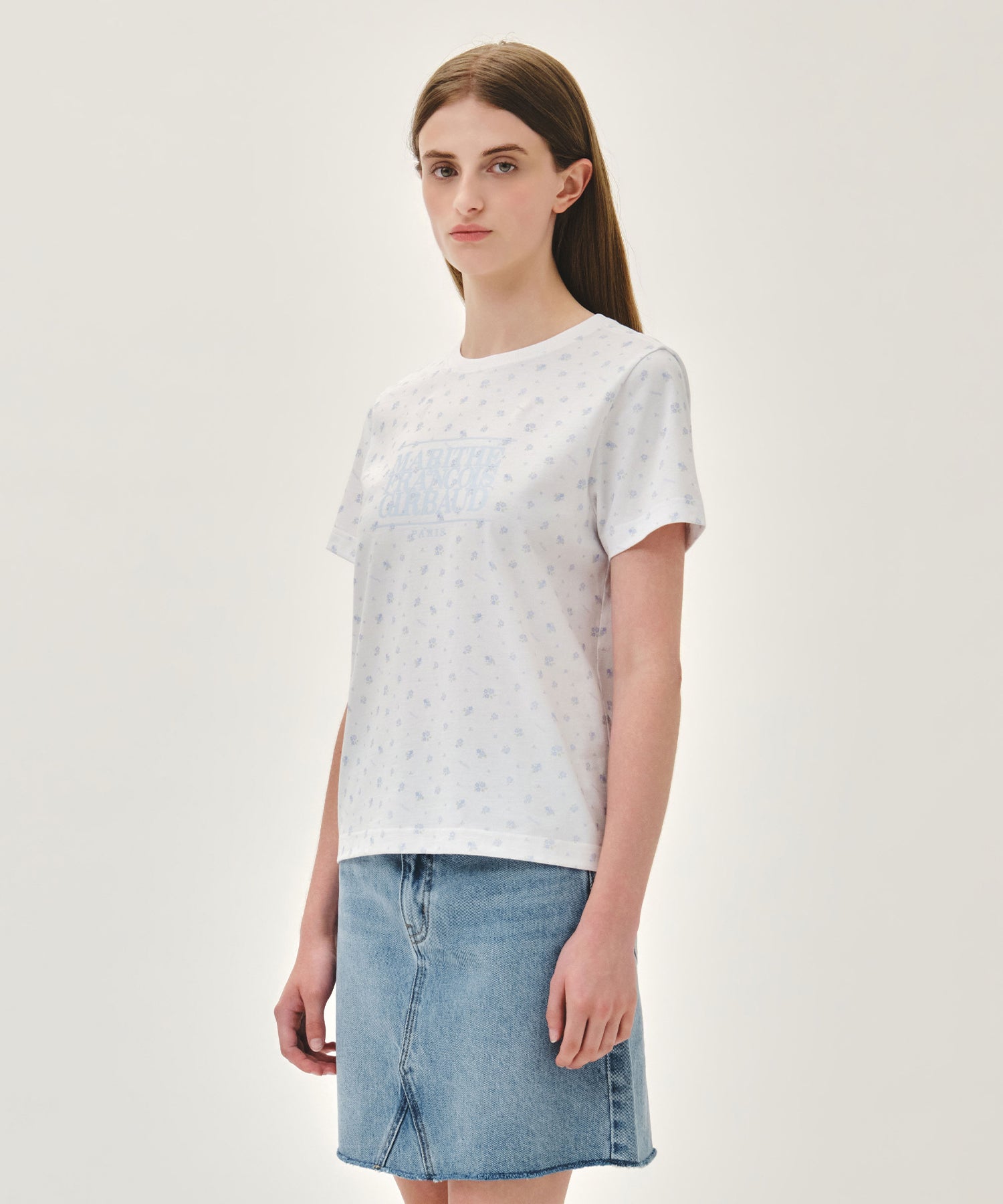 Marithe & Francois Girbaud - Classic Logo Tee (Flower) product image 2 | TRAB K-Fashion Australia