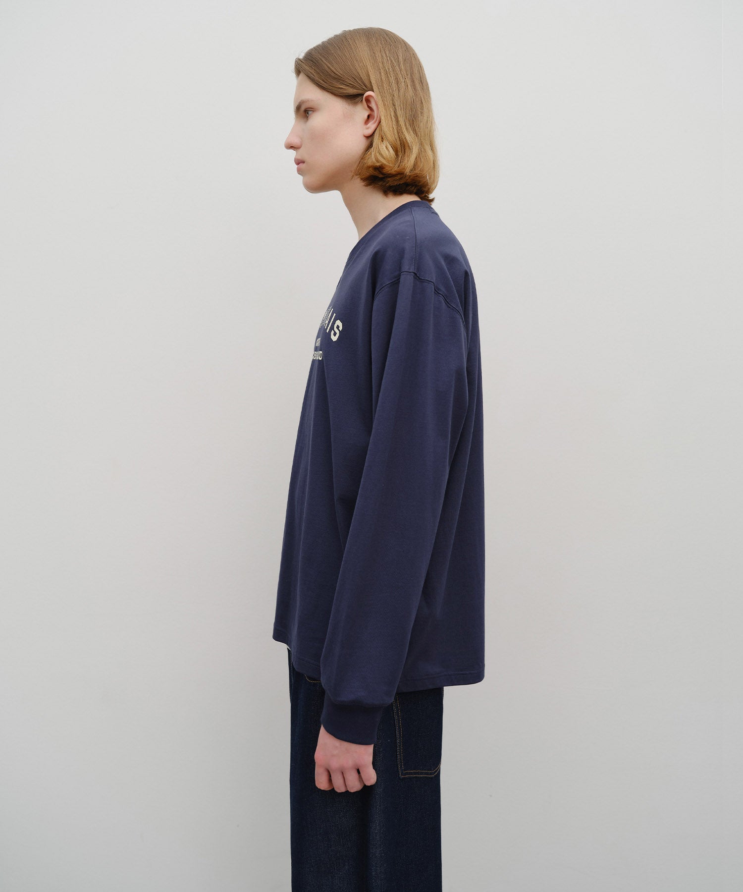 Marithe & Francois Girbaud - Le Marais Long Sleeve (Navy) product image 2 | TRAB K-Fashion Australia