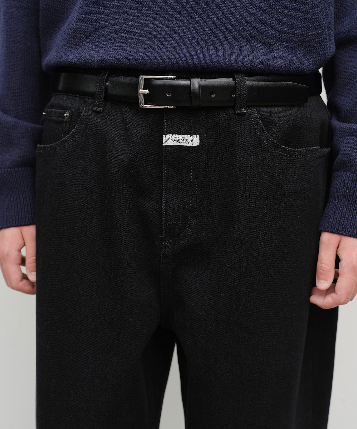 Marithe & Francois Girbaud - Wide Baggy Denim (Black) product image 4 | TRAB K-Fashion Australia