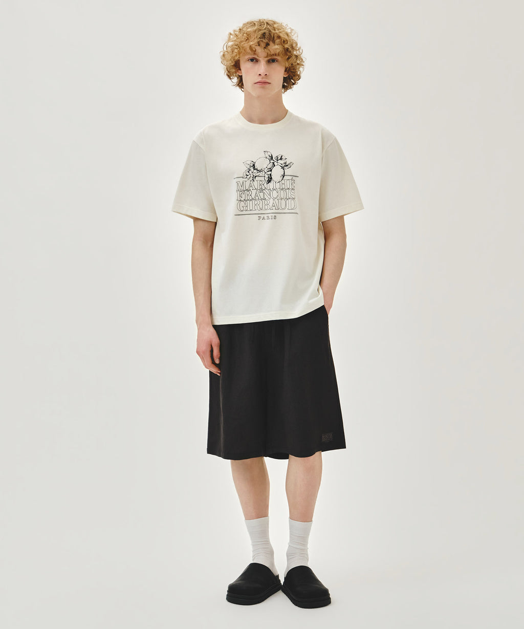 Marithe & Francois Girbaud - Easy Half Pants (Charcoal) product image 2 | TRAB K-Fashion Australia