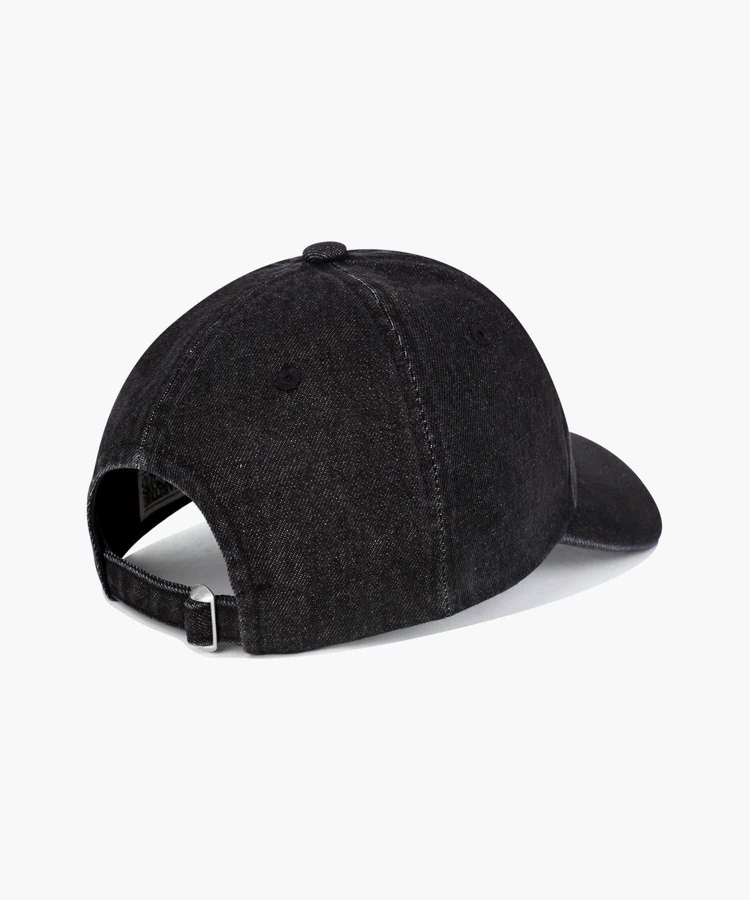 Marithe & Francois Girbaud - Pigment Small Classic Logo Cap (Washed Black) product image 2 | TRAB K-Fashion Australia