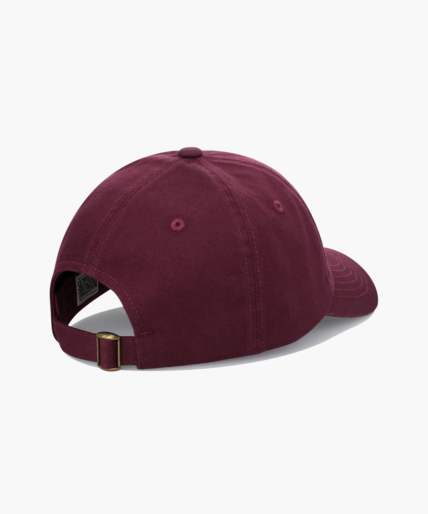 Marithe & Francois Girbaud - Regular Logo Ball Cap (Burgundy) product image 2 | TRAB K-Fashion Australia