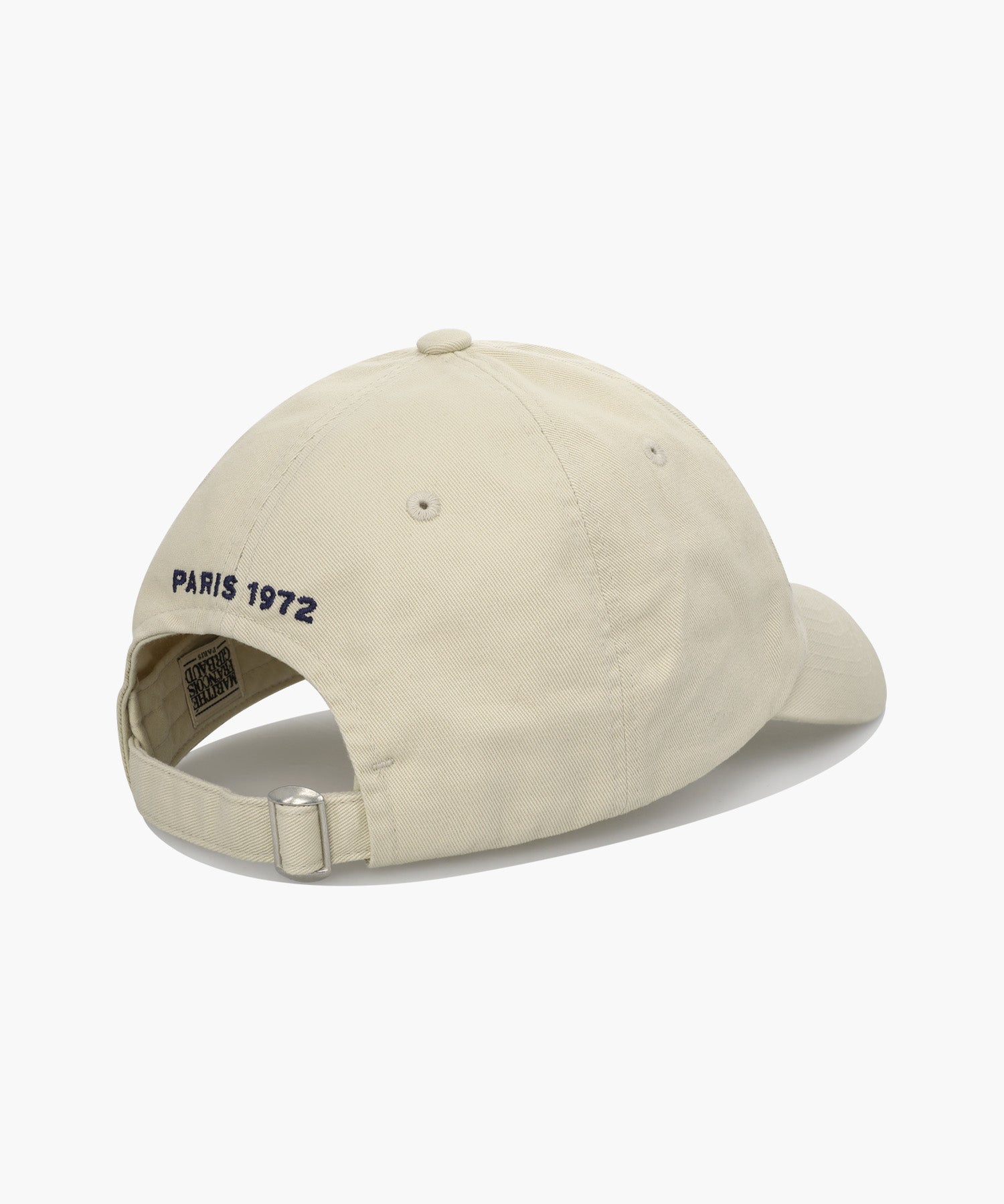Marithe & Francois Girbaud - Mfg Emblem Cap (Beige) product image 5 | TRAB K-Fashion Australia