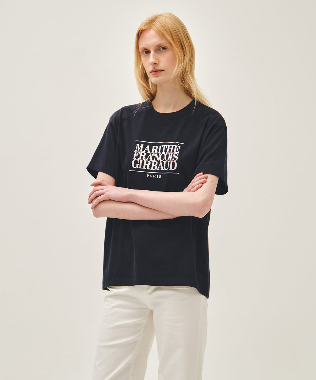 Marithe & Francois Girbaud - Classic Logo Tee (Navy) product image 2 | TRAB K-Fashion Australia