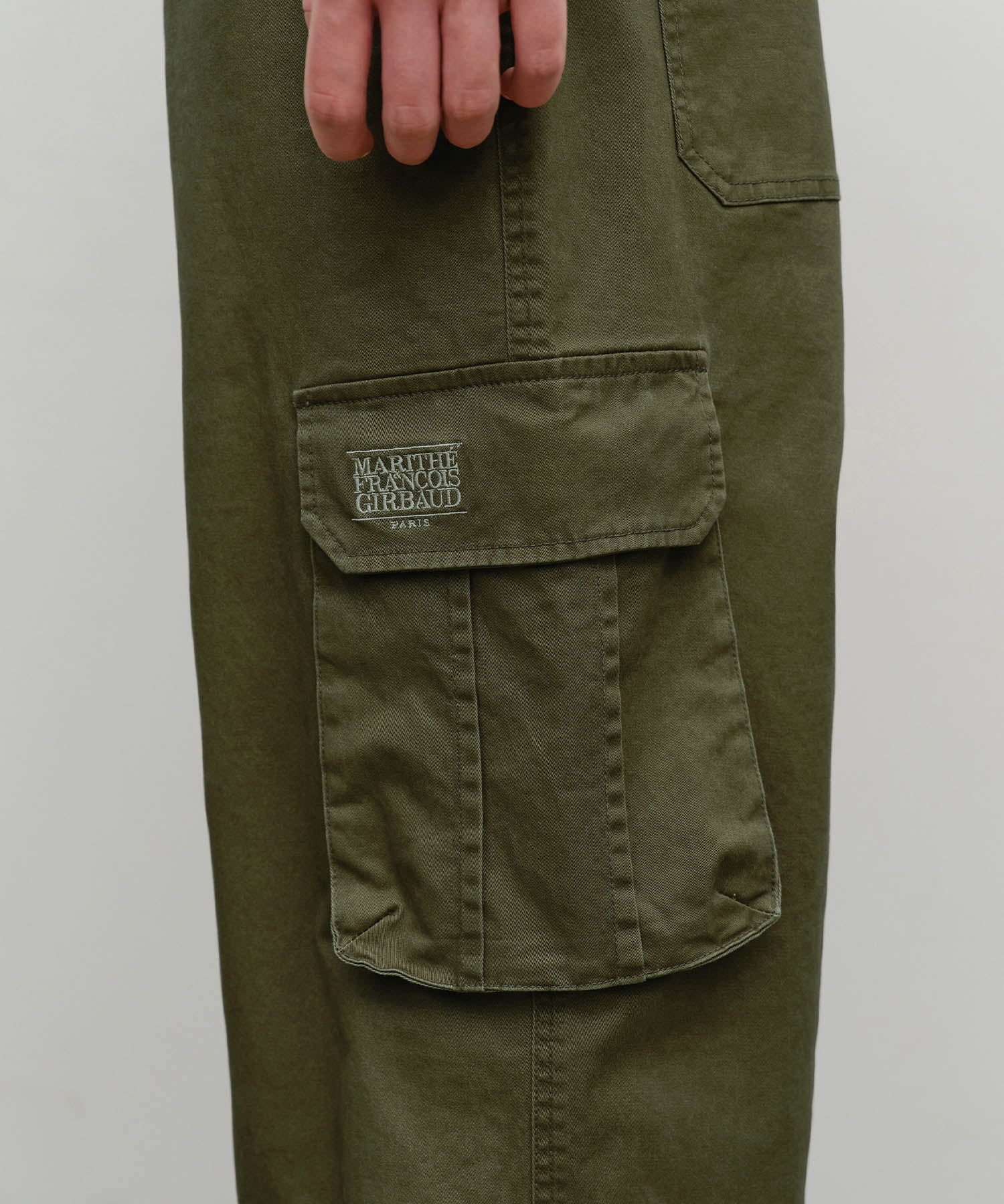 Marithe & Francois Girbaud - Washed Cargo Pants (Khaki) product image 4 | TRAB K-Fashion Australia