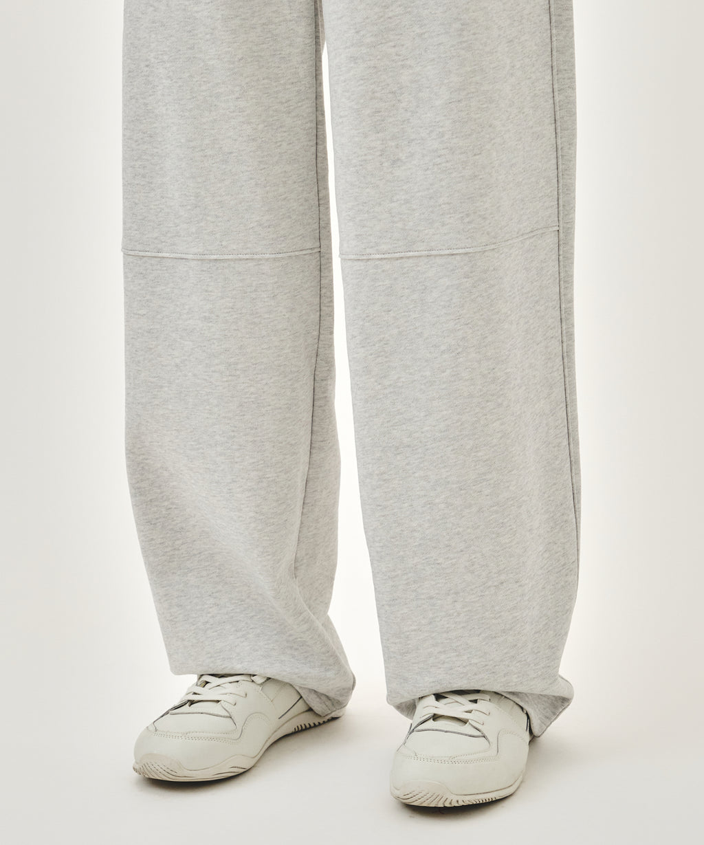 Marithe & Francois Girbaud - Classic Logo Sweat Pants (Light Heather Gray) product image 2 | TRAB K-Fashion Australia