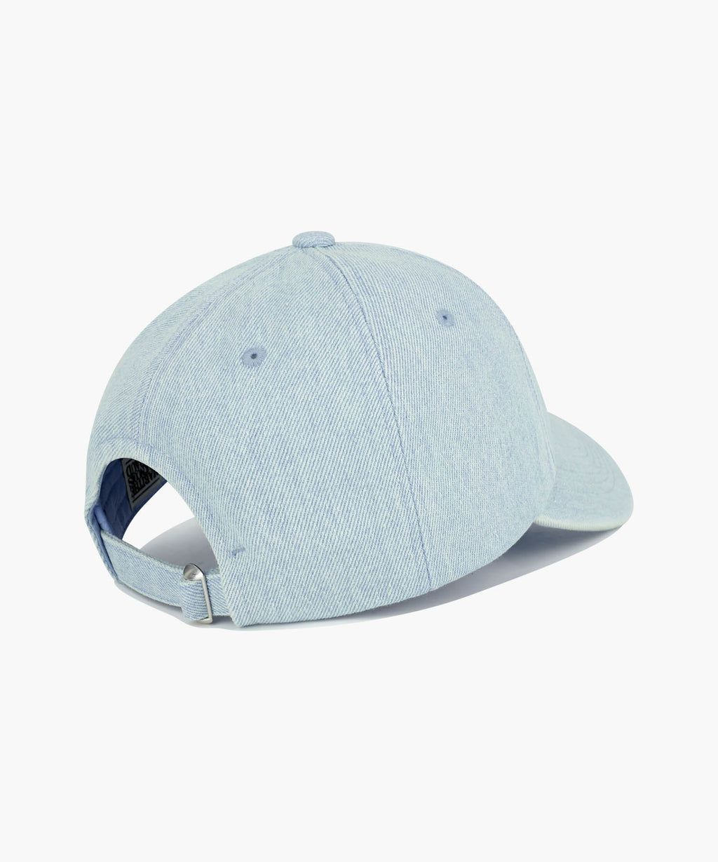 Marithe & Francois Girbaud - Denim Washing Small Classic Logo Covered Cap (Light Blue) product image 2 | TRAB K-Fashion Australia