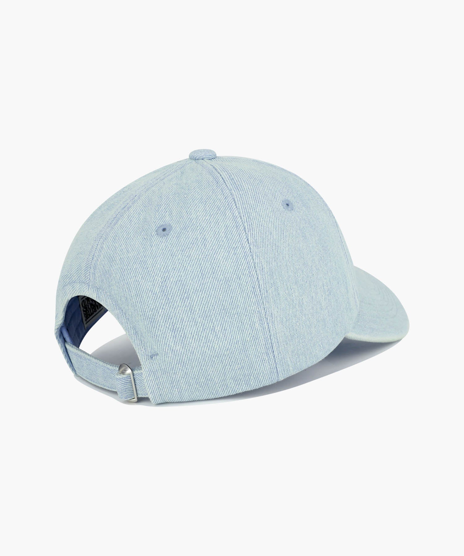 Marithe & Francois Girbaud - Denim Washing Small Classic Logo Covered Cap (Light Blue) product image 2 | TRAB K-Fashion Australia