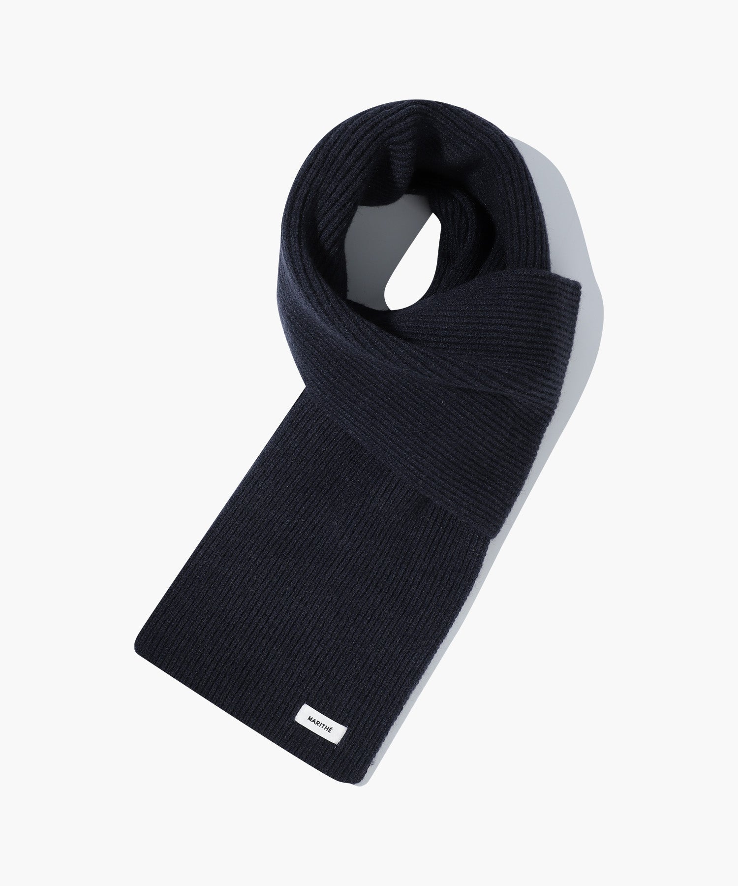 Marithe & Francois Girbaud - Regular Logo Muffler&glove (Dark Navy) product image 2 | TRAB K-Fashion Australia