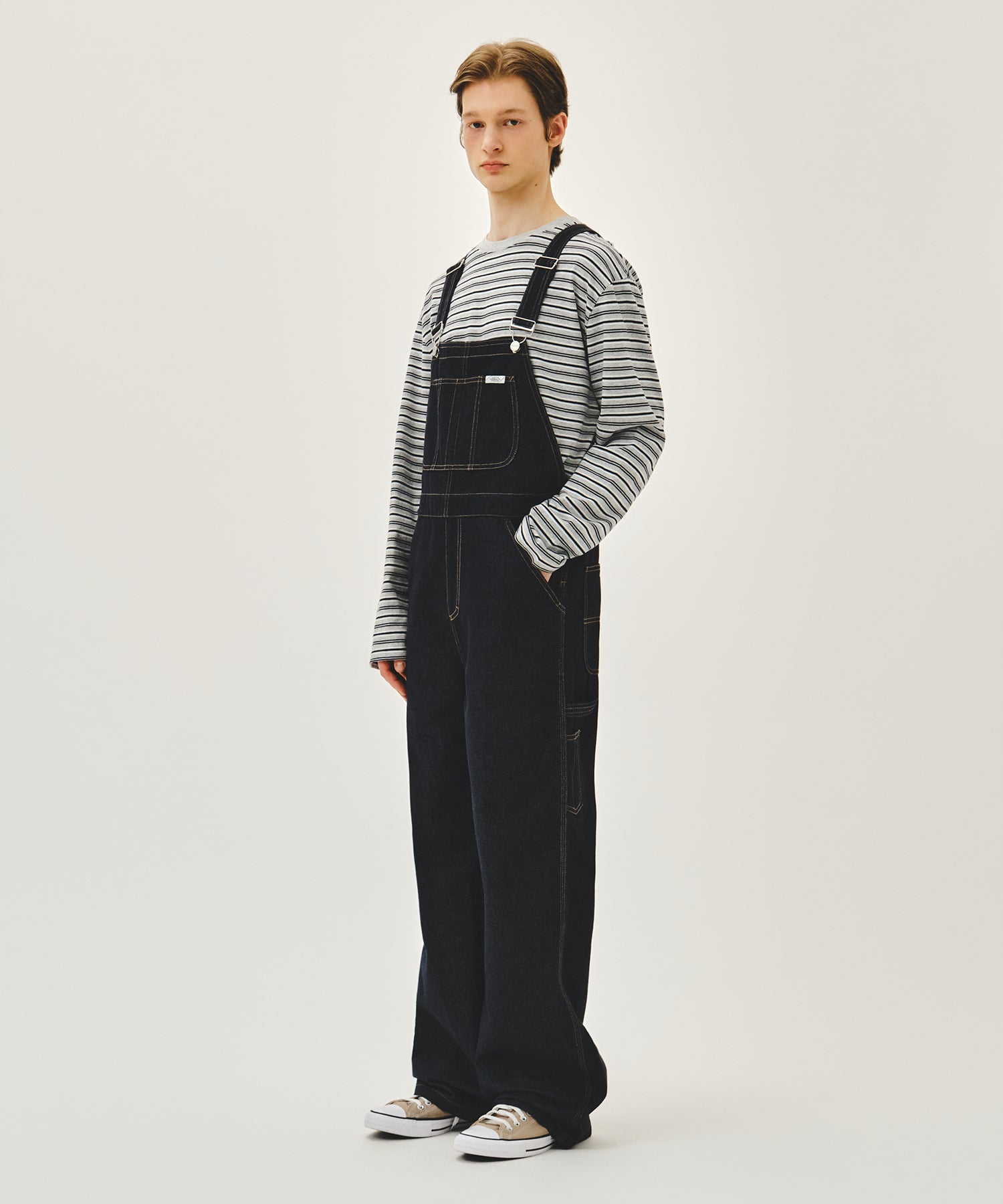 Marithe & Francois Girbaud - Denim Overall Pants (Indigo) product image 2 | TRAB K-Fashion Australia