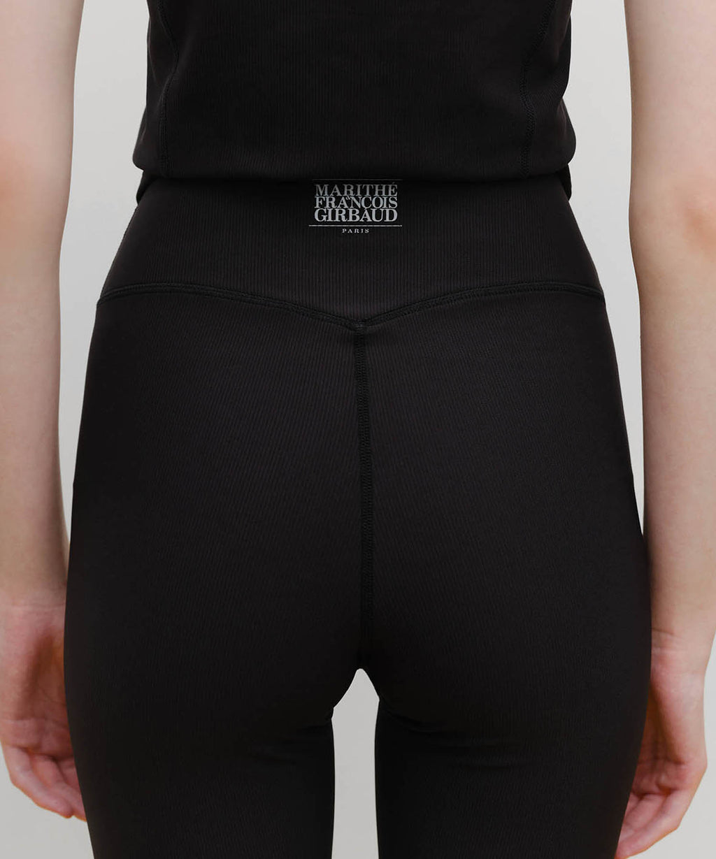 Marithe & Francois Girbaud - Marithe Sport W Classic Logo Leggings (Black) product image 2 | TRAB K-Fashion Australia