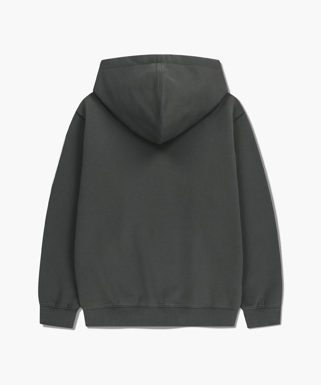 Marithe & Francois Girbaud - Vintage Logo Hoodie (brushed) (Charcoal) product image 2 | TRAB K-Fashion Australia