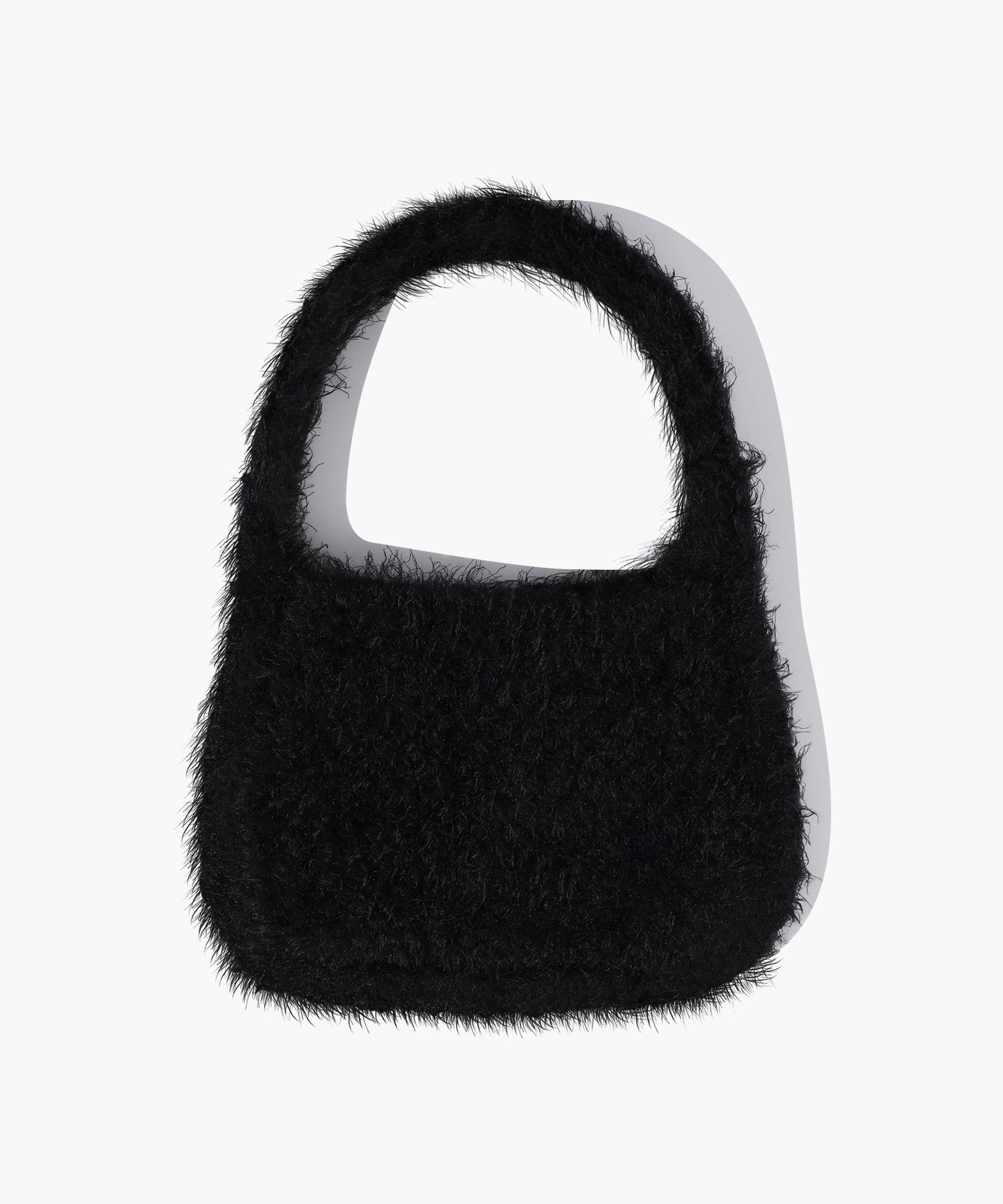 Marithe & Francois Girbaud - Circle Logo Mini Knit Bag (Black) product image 3 | TRAB K-Fashion Australia