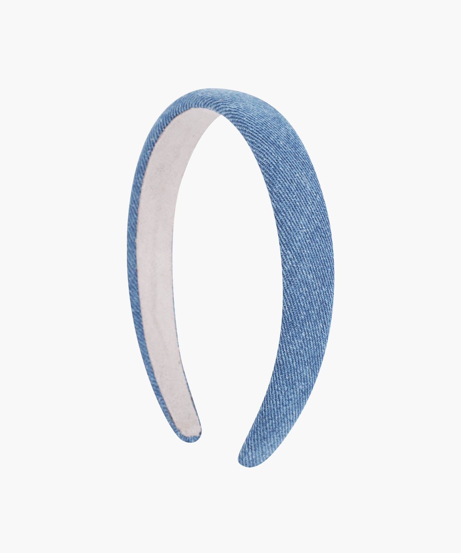 Marithe & Francois Girbaud - Regular Logo Slim Denim Hairband (Blue) product image 2 | TRAB K-Fashion Australia