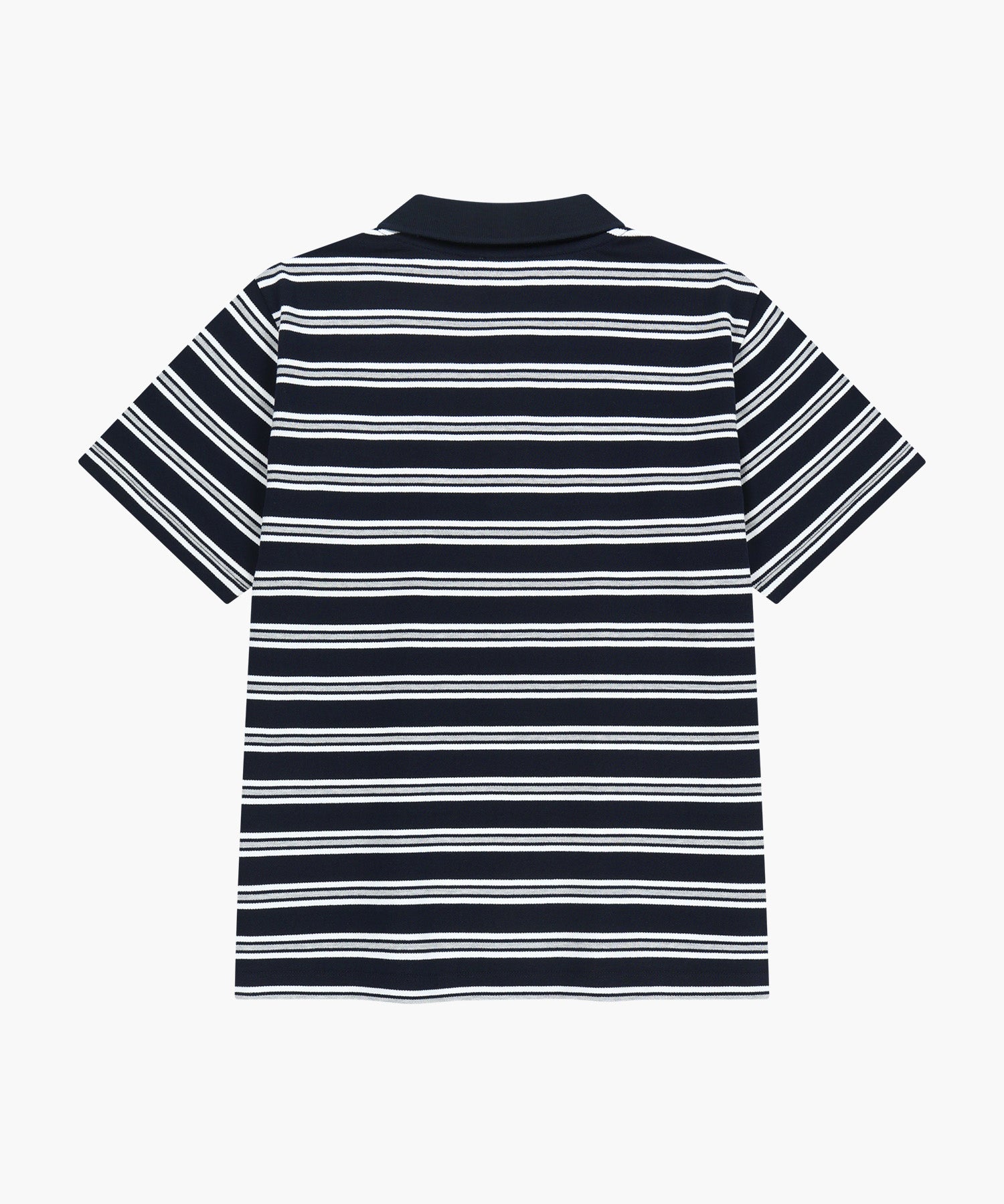 Marithe & Francois Girbaud - Small Classic Logo Pk Collar Tee (Dark Navy) product image 2 | TRAB K-Fashion Australia