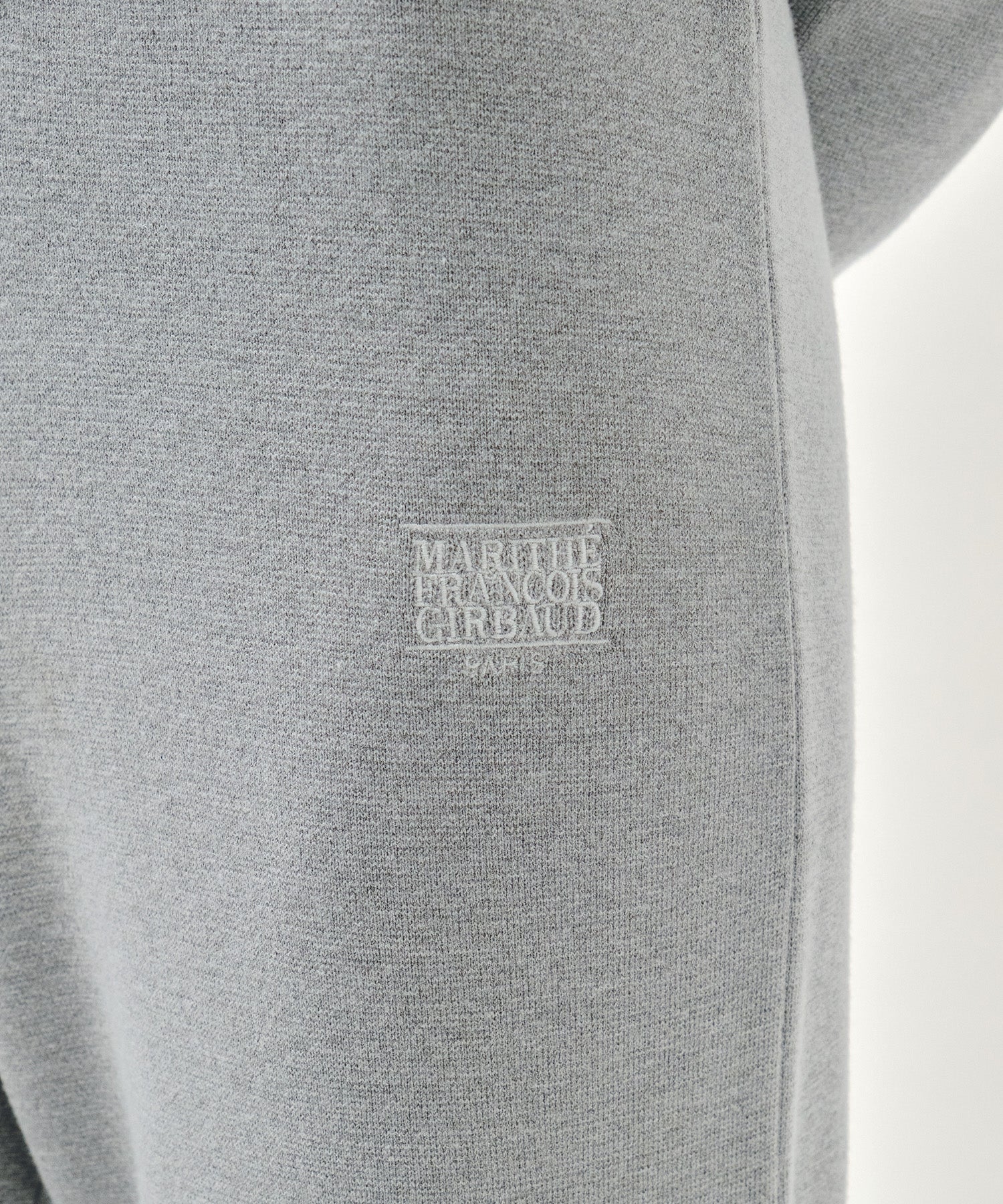 Marithe & Francois Girbaud - Classic Logo Knit Pants (Heather Gray) product image 2 | TRAB K-Fashion Australia