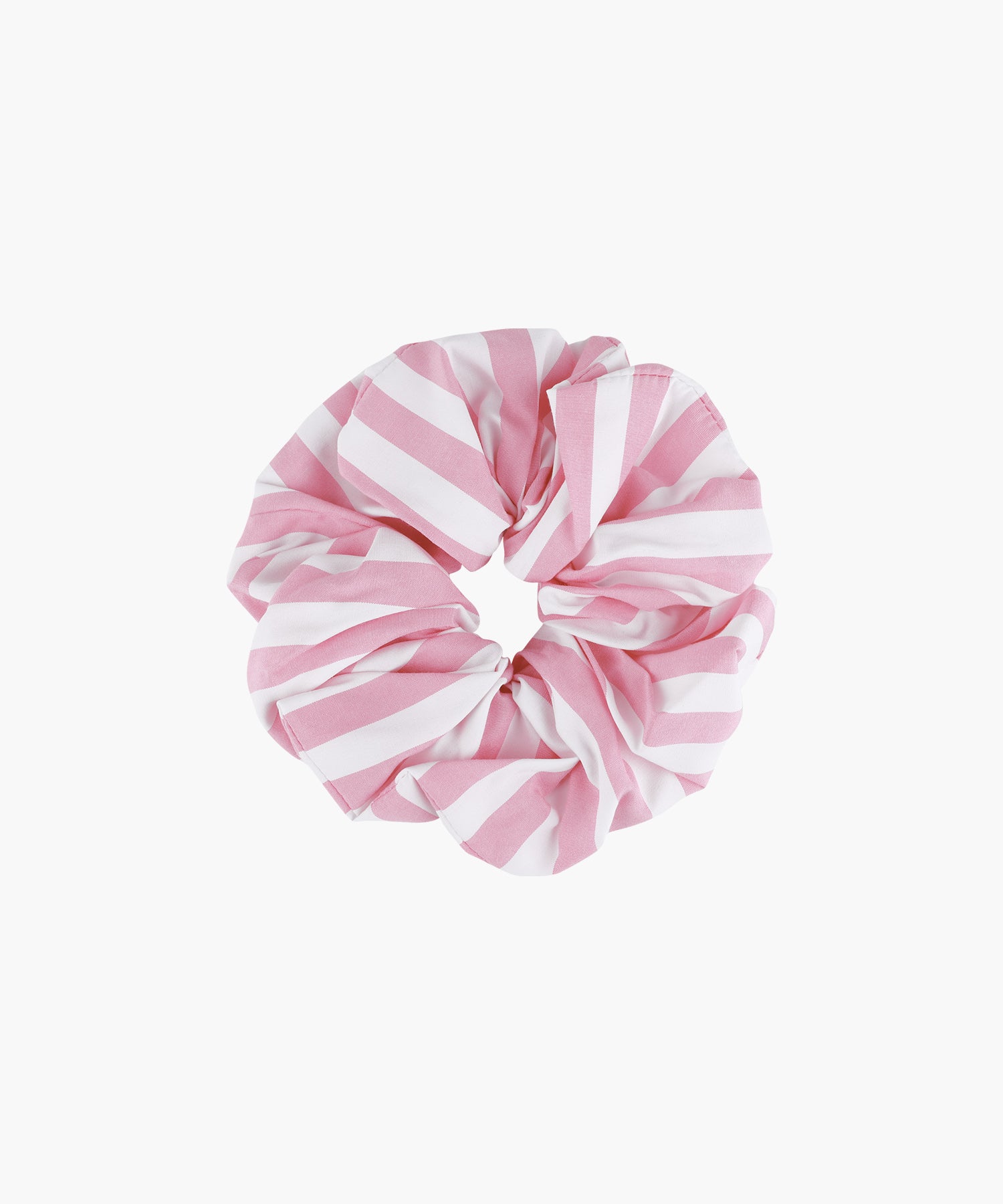 Marithe & Francois Girbaud - Classic Logo Stripe Hair Scrunchie (Pink) product image 2 | TRAB K-Fashion Australia