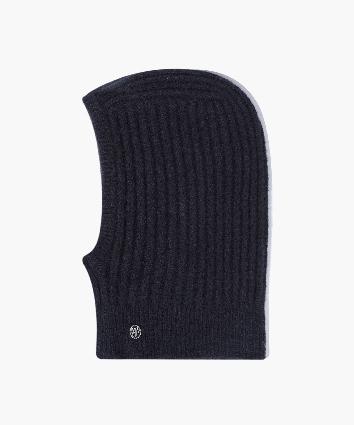 Marithe & Francois Girbaud - Circle Logo Zip Up Balaclava (Navy) product image 2 | TRAB K-Fashion Australia