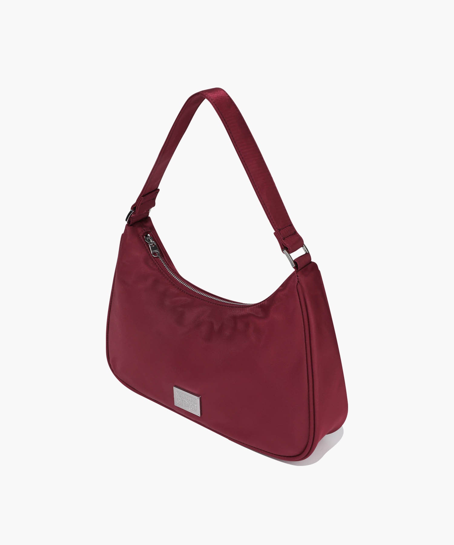 Marithe & Francois Girbaud - Classic Logo Hobo Bag (Burgundy) product image 2 | TRAB K-Fashion Australia
