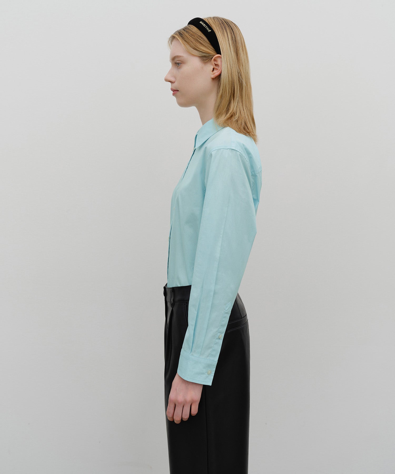 Marithe & Francois Girbaud - Crispy Shirt (Sky Blue) product image 2 | TRAB K-Fashion Australia