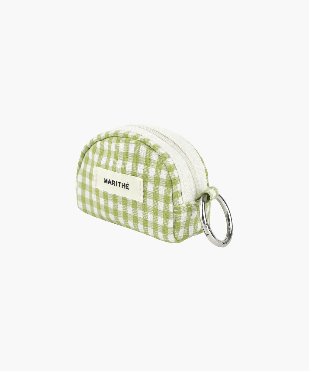 Marithe & Francois Girbaud - Regular Logo Mini Keyring Pouch (Light Green) product image 2 | TRAB K-Fashion Australia