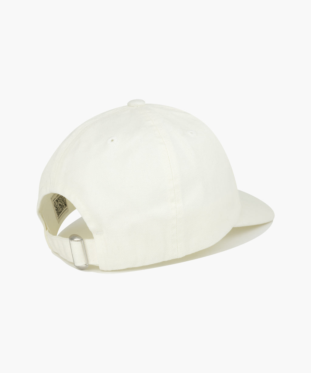 Marithe & Francois Girbaud - Drawing Classic Logo Flat Brim Cap (Ivory) product image 2 | TRAB K-Fashion Australia