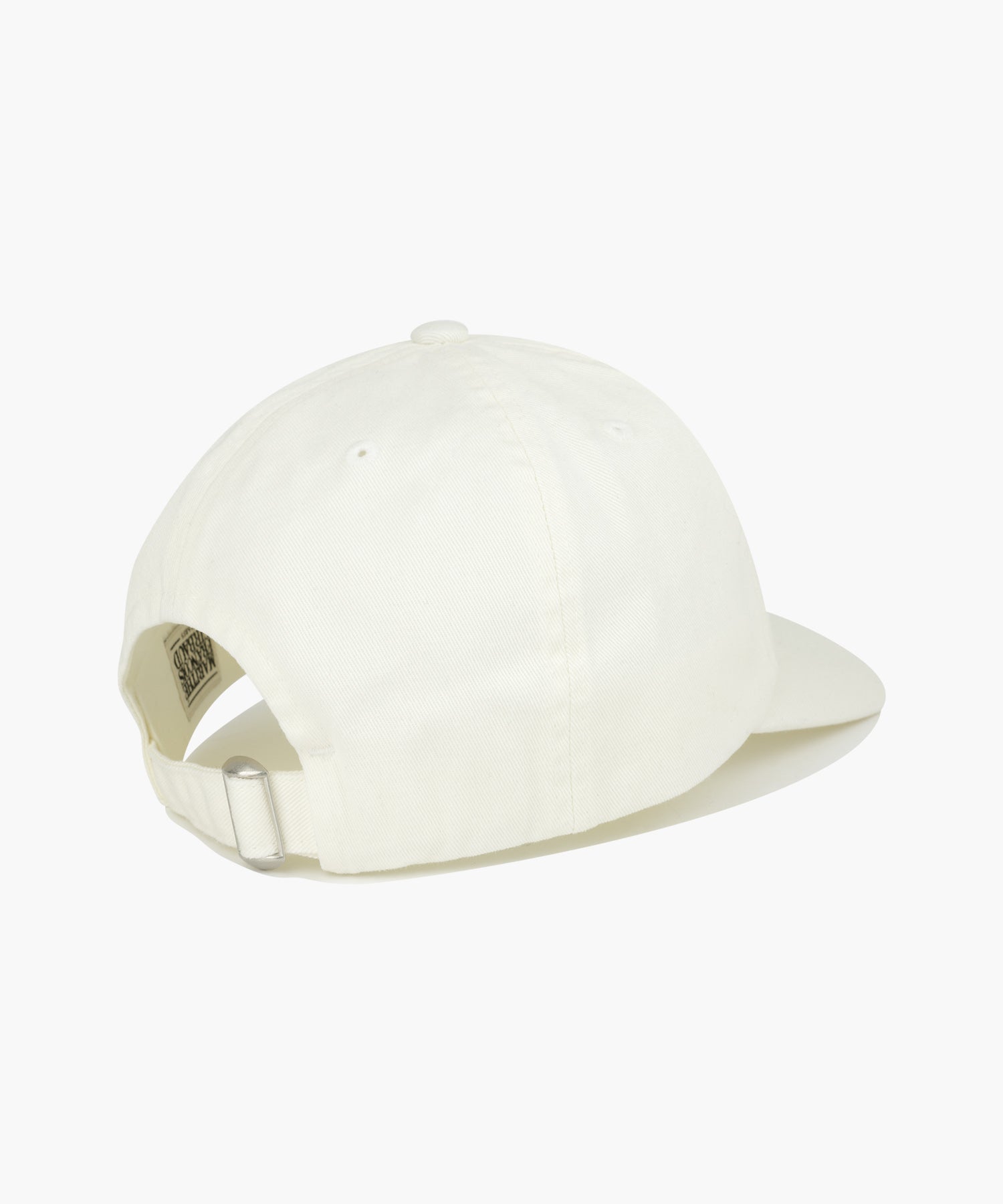 Marithe & Francois Girbaud - Drawing Classic Logo Flat Brim Cap (Ivory) product image 2 | TRAB K-Fashion Australia