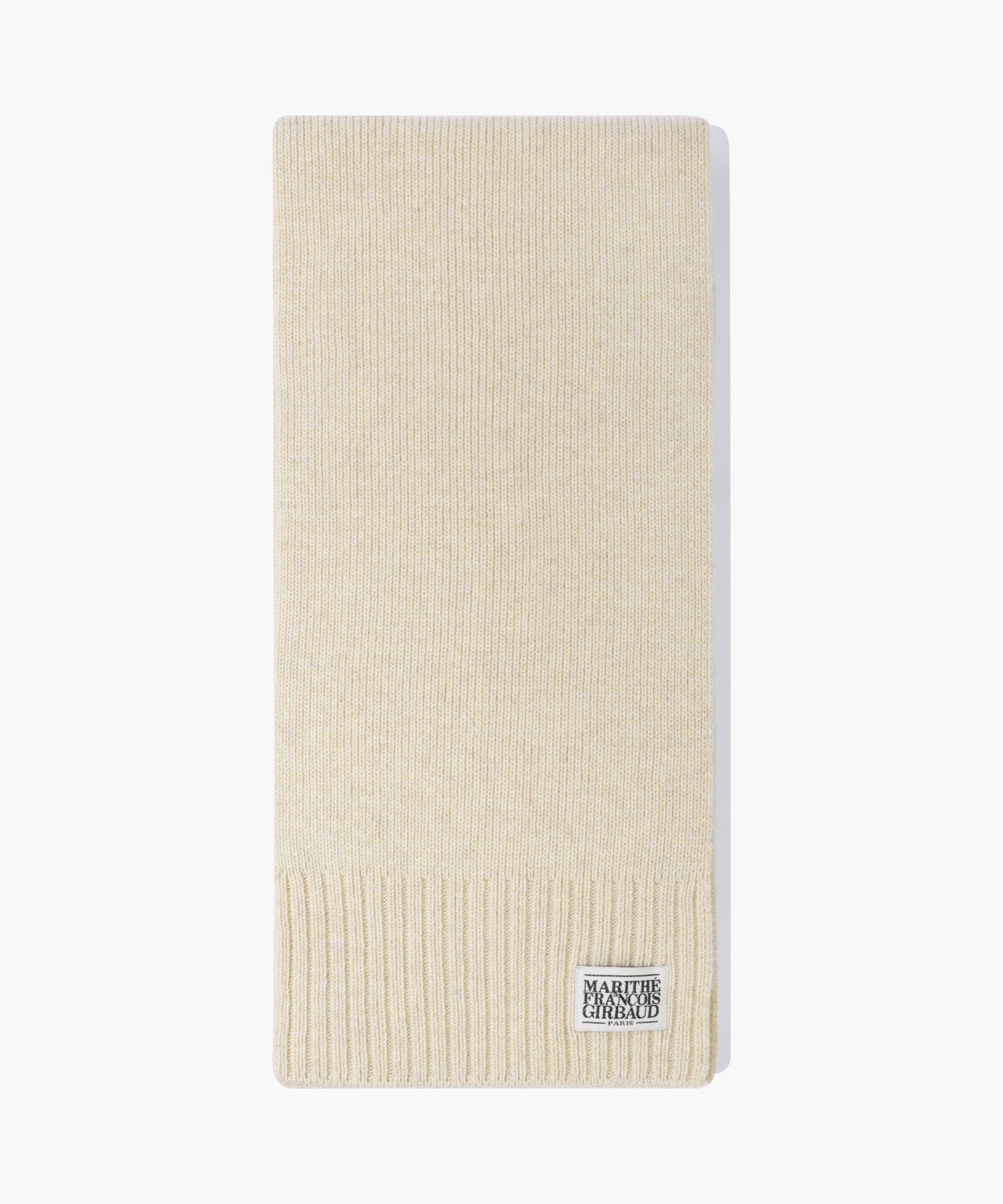 Marithe & Francois Girbaud - Classic Logo Muffler (Beige) product image 2 | TRAB K-Fashion Australia