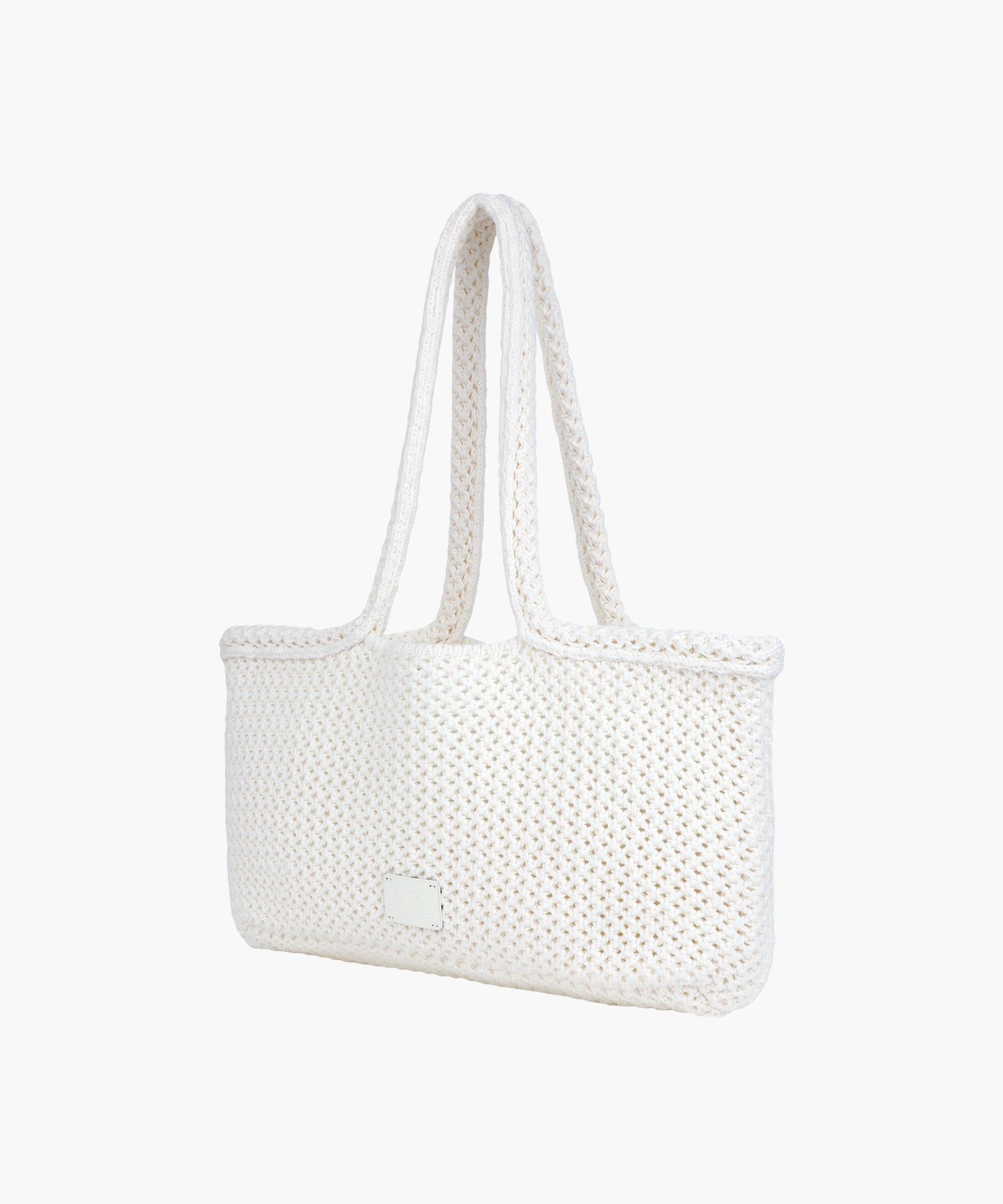 Marithe & Francois Girbaud - Classic Logo Net Shoulder Bag (Ivory) product image 2 | TRAB K-Fashion Australia