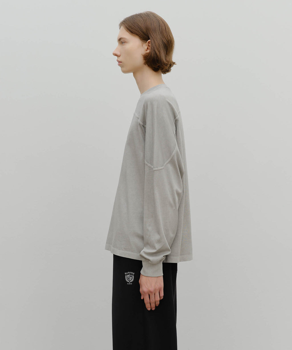 Marithe & Francois Girbaud - Incision Dyeing Long Sleeve (Gray) product image 2 | TRAB K-Fashion Australia