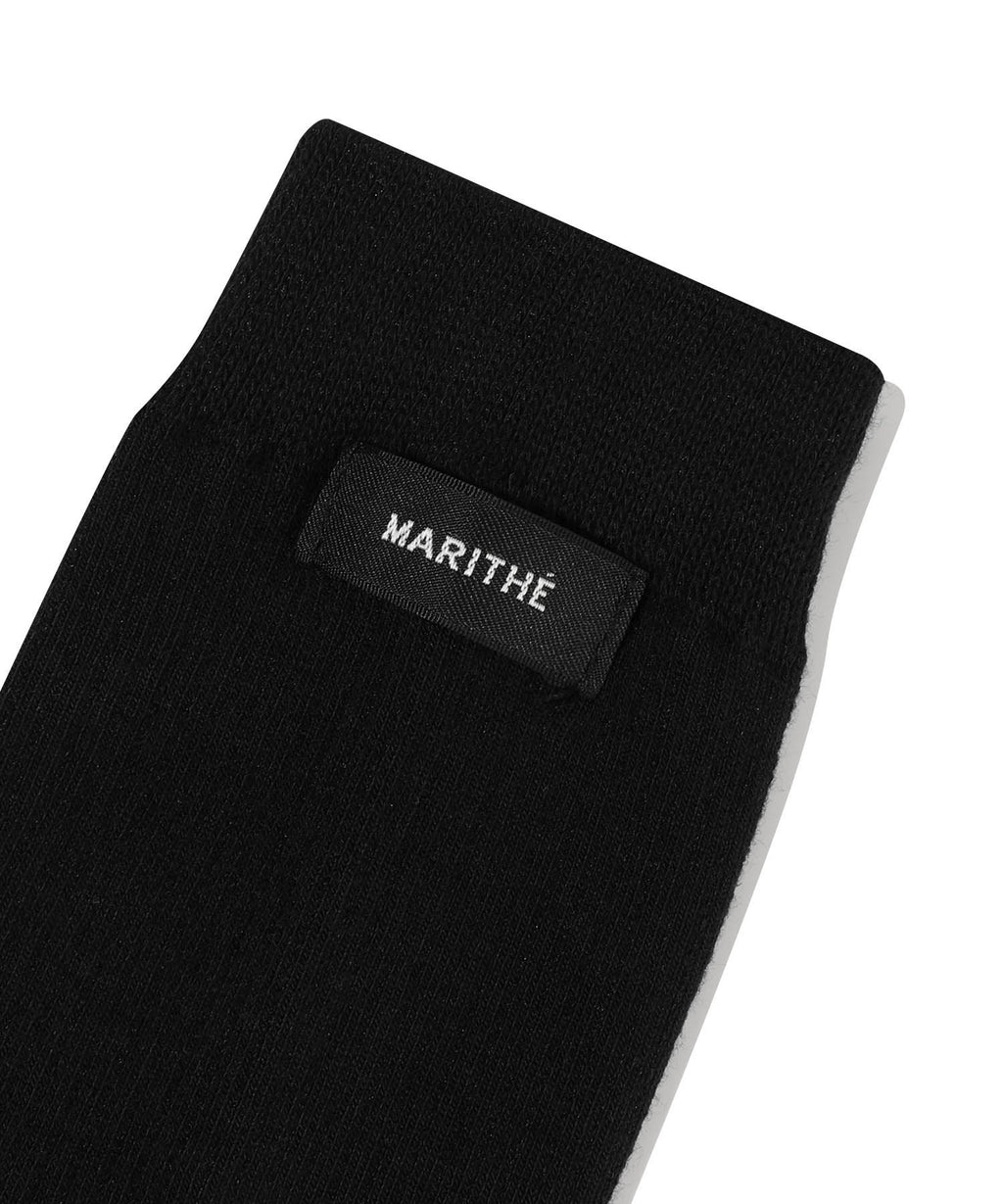 Marithe & Francois Girbaud - Basic Middle Socks (Black) product image 2 | TRAB K-Fashion Australia