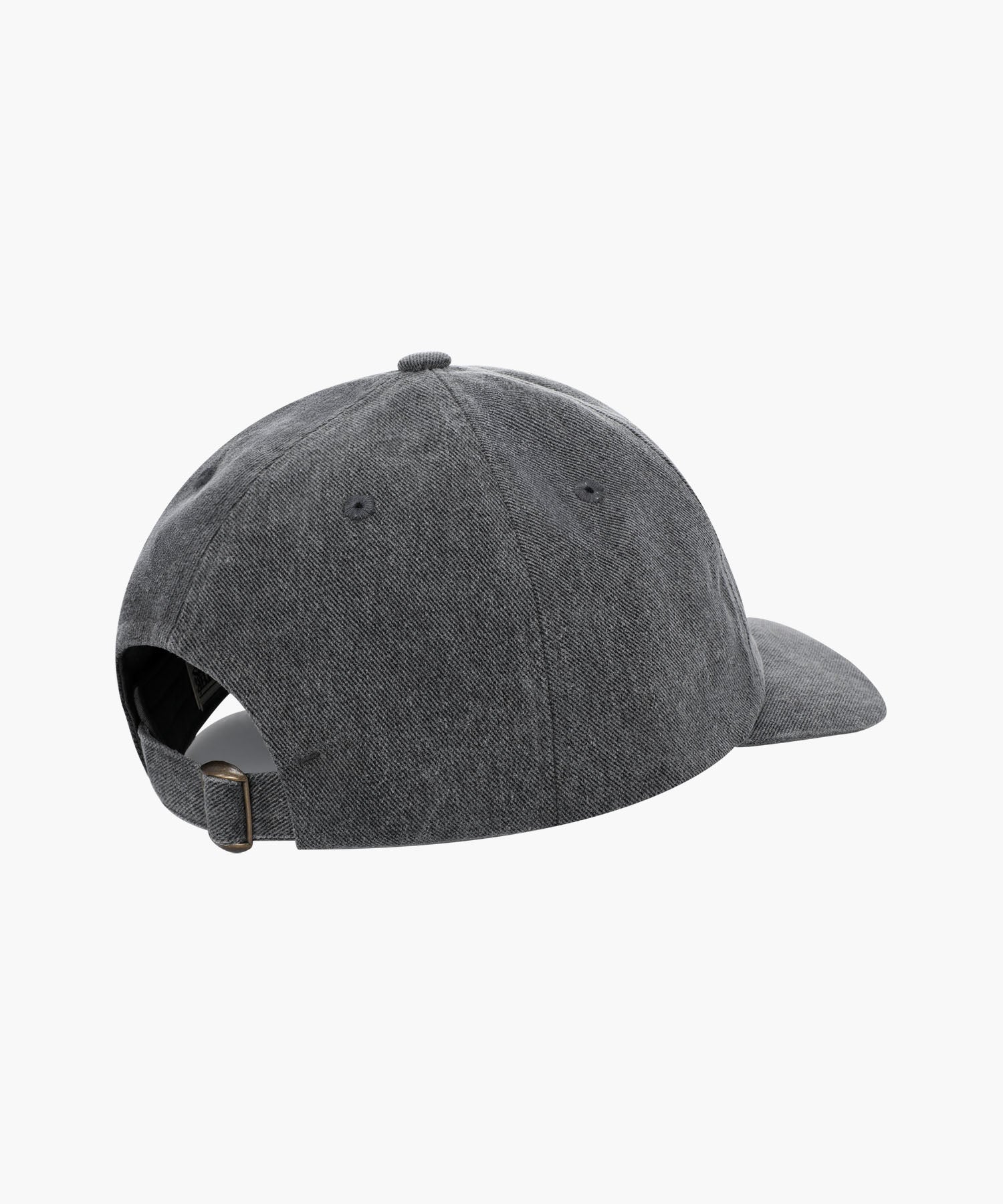 Marithe & Francois Girbaud - Lettering Graphic Flat Brim Cap (Charcoal) product image 2 | TRAB K-Fashion Australia
