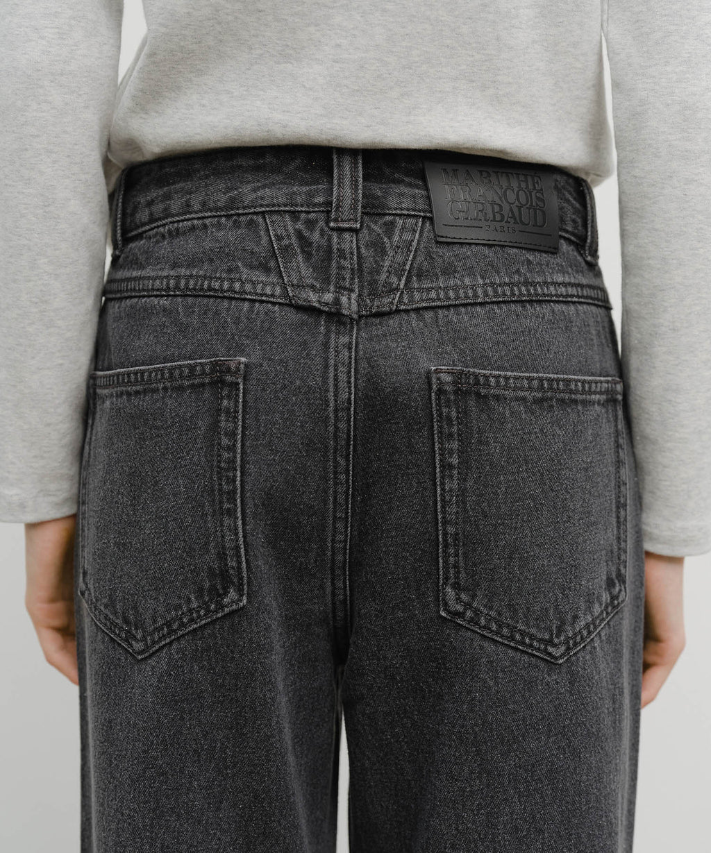 Marithe & Francois Girbaud - Gradation Denim Pants (Black) product image 2 | TRAB K-Fashion Australia