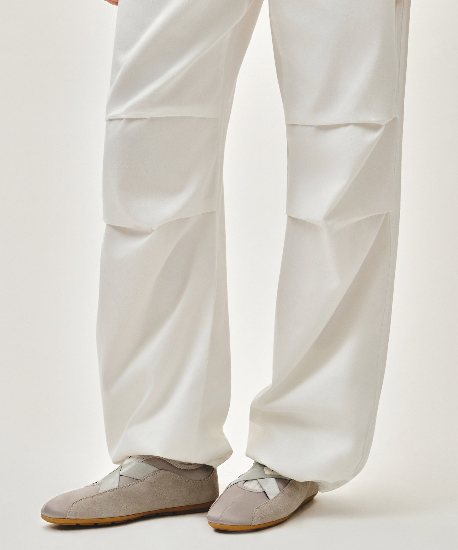Marithe & Francois Girbaud - Summer Wide Fit Denim Pants (White) product image 5 | TRAB K-Fashion Australia