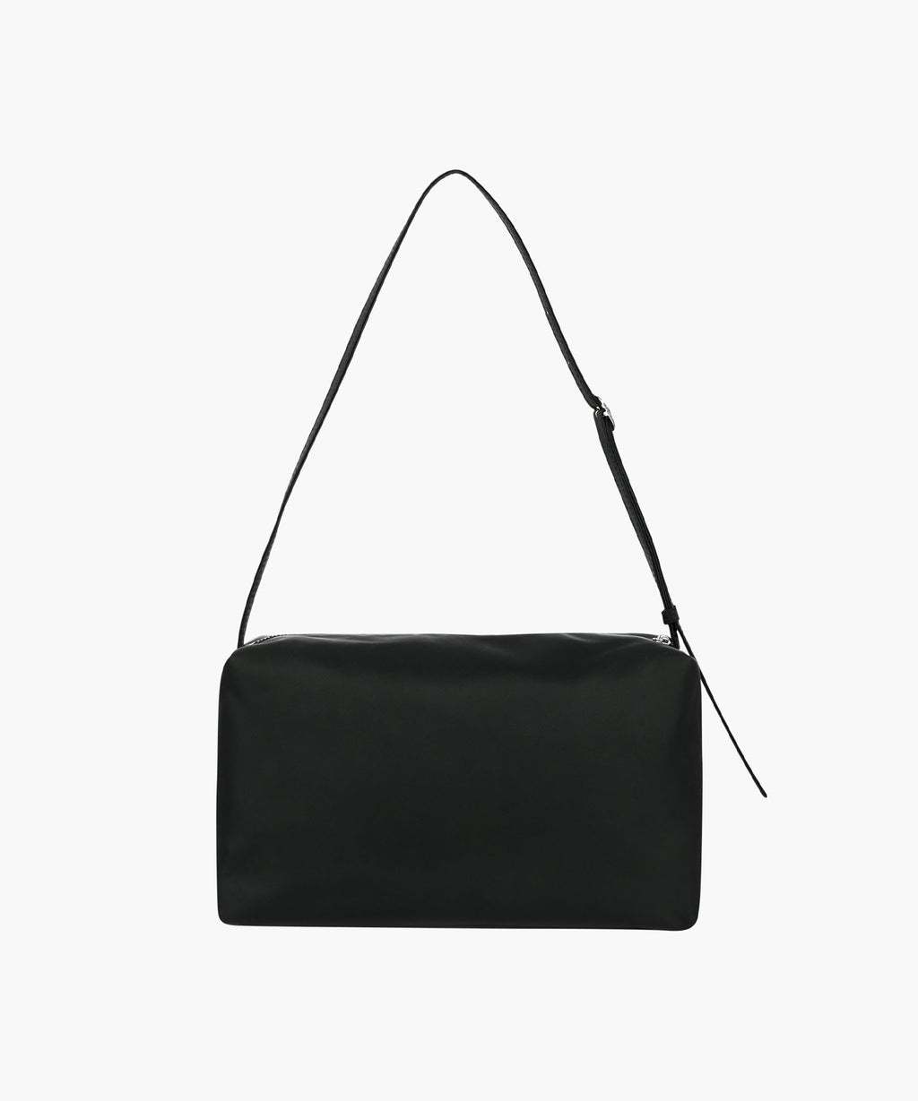 Marithe & Francois Girbaud - Classic Logo Nylon Box Bag (Black) product image 2 | TRAB K-Fashion Australia