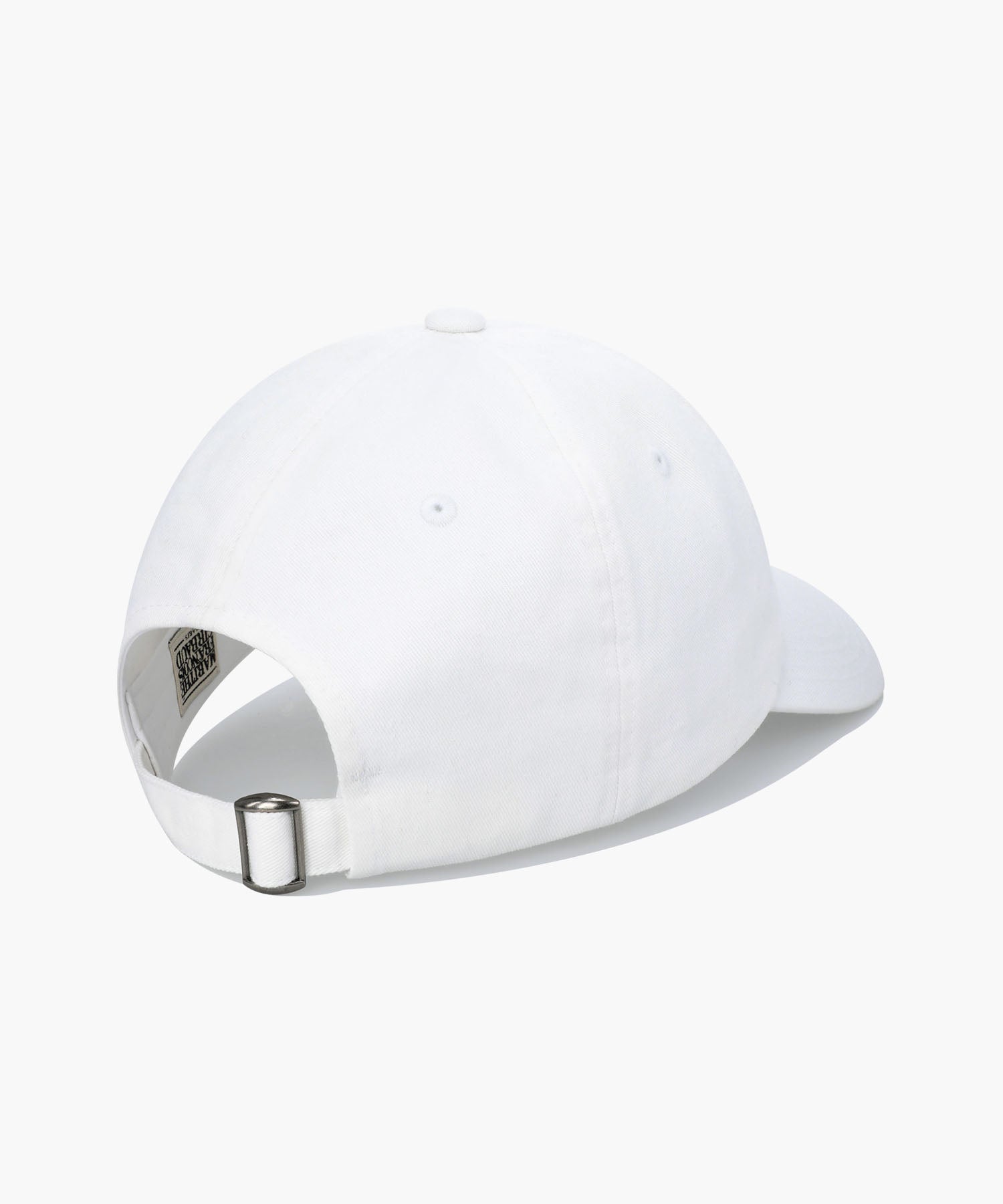 Marithe & Francois Girbaud - Lettering Logo Ball Cap (White) product image 2 | TRAB K-Fashion Australia
