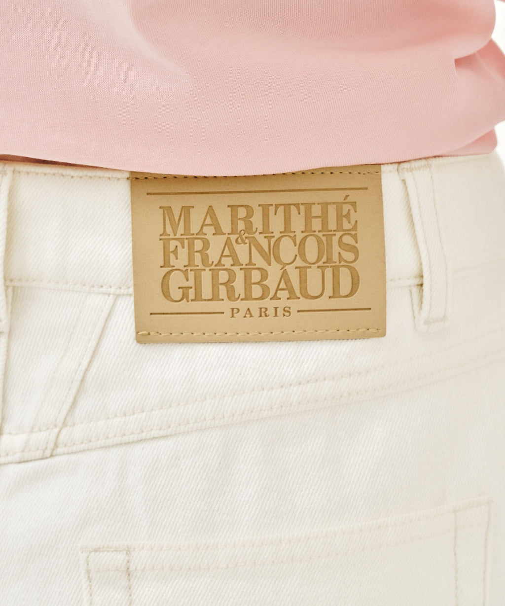 Marithe & Francois Girbaud - Denim Shorts (Ecru) product image 5 | TRAB K-Fashion Australia