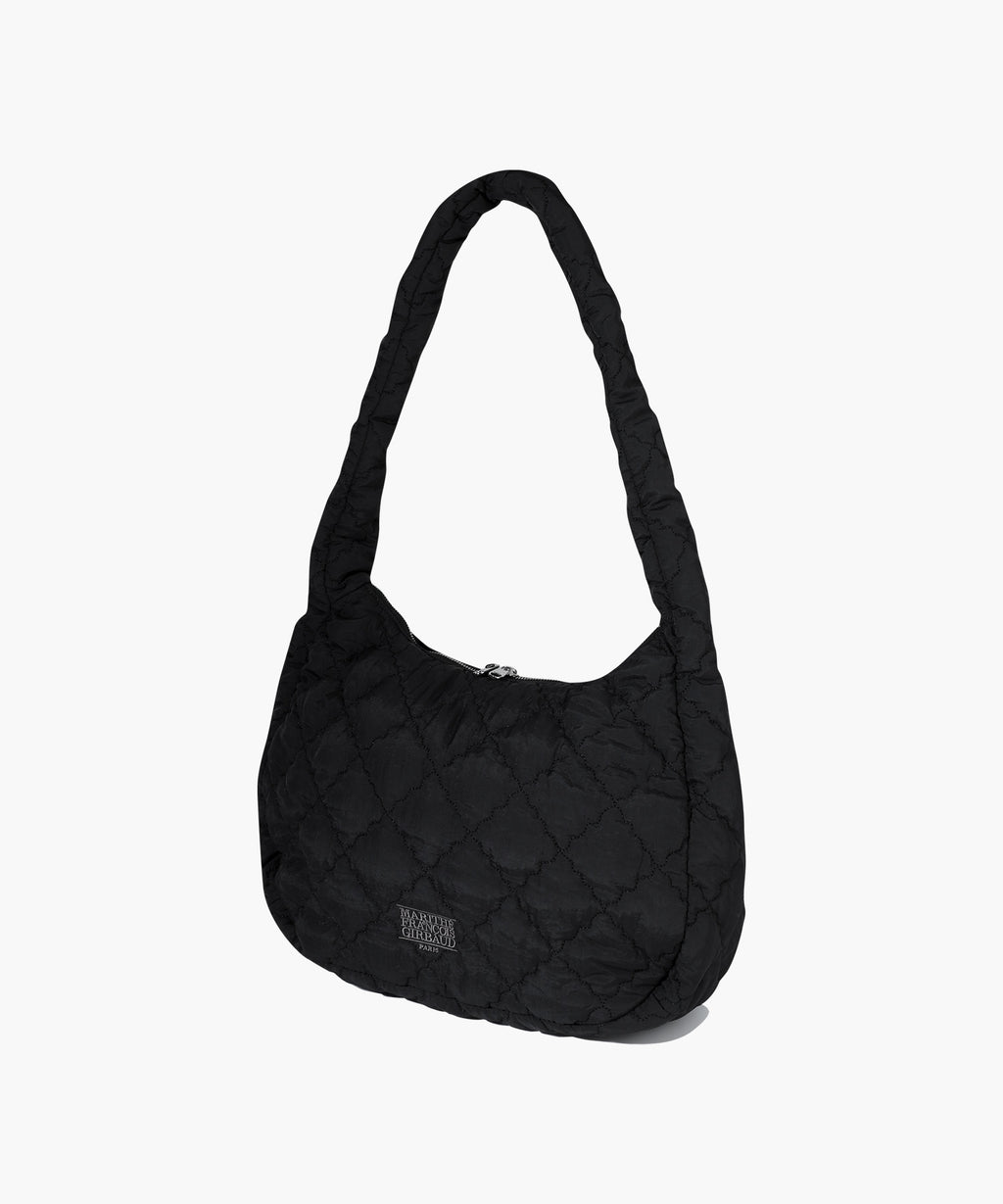 Marithe & Francois Girbaud - Classic Logo Padding Cross Bag (Black) product image 2 | TRAB K-Fashion Australia