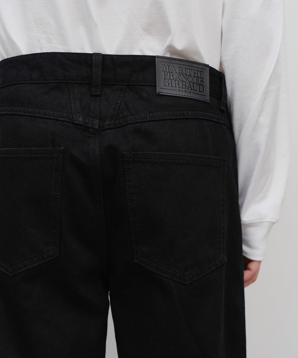 Marithe & Francois Girbaud - High Straight Denim Pants (Black) product image 2 | TRAB K-Fashion Australia