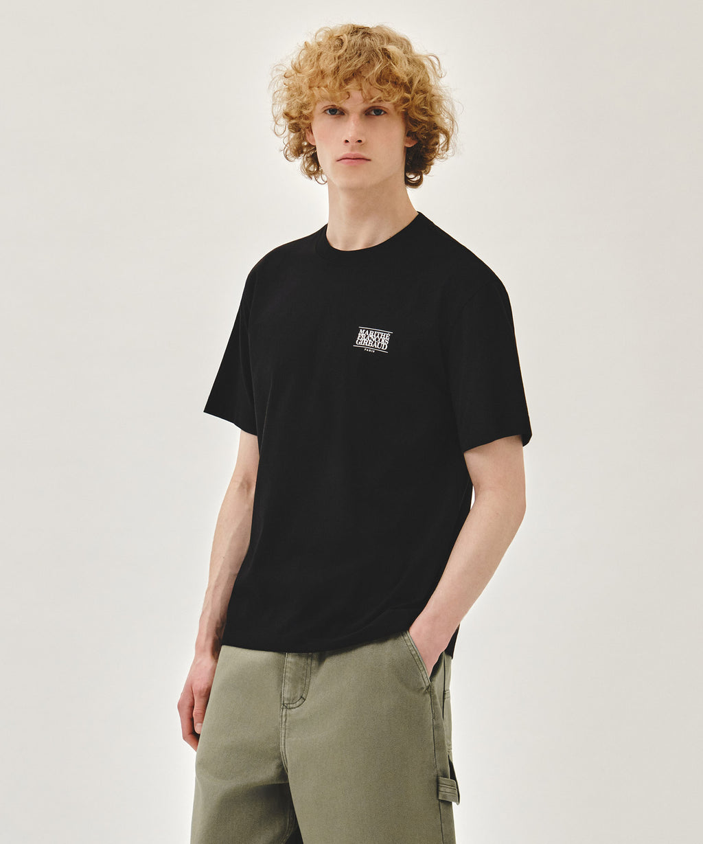 Marithe & Francois Girbaud - Aerocool Small Classic Logo Tee (Black) product image 2 | TRAB K-Fashion Australia