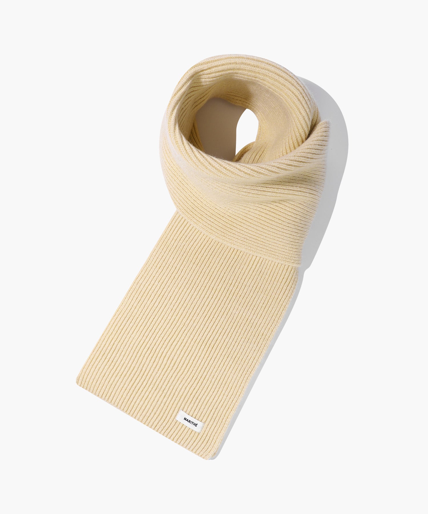 Marithe & Francois Girbaud - Regular Logo Muffler&glove (Beige) product image 2 | TRAB K-Fashion Australia