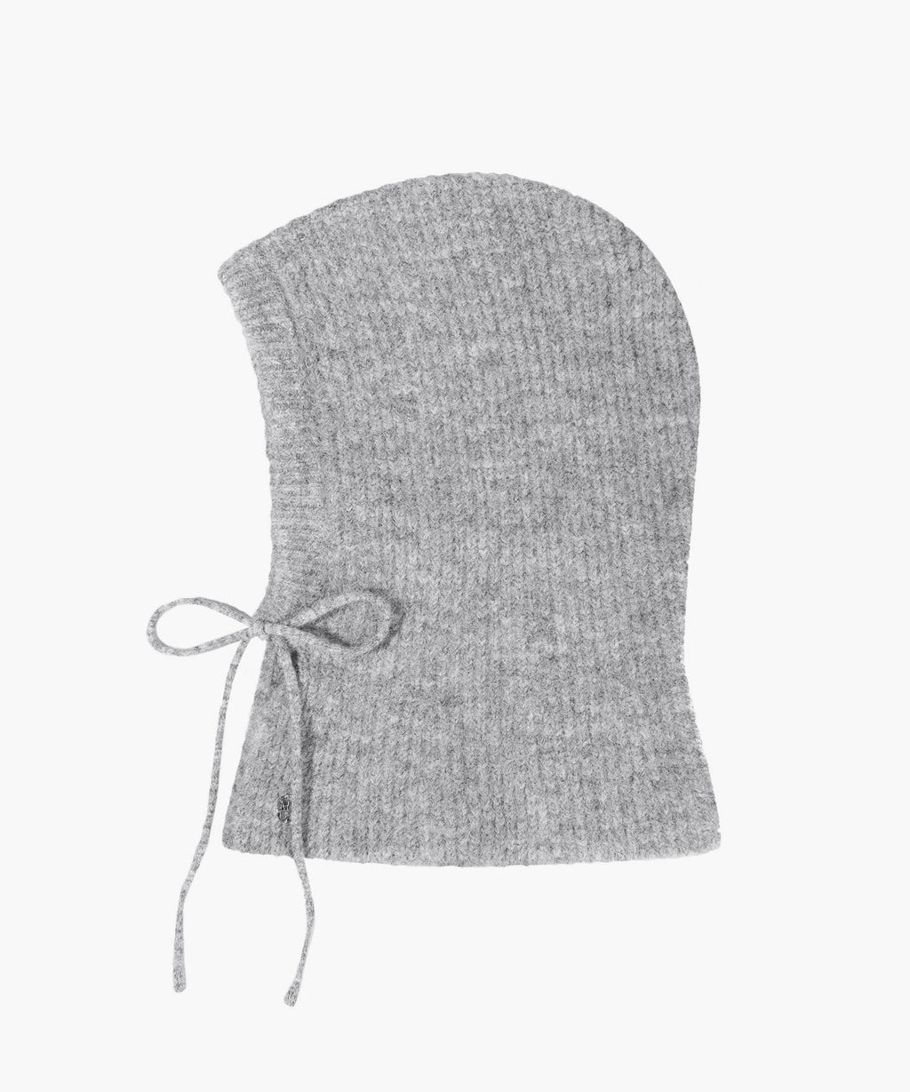 Marithe & Francois Girbaud - Circle Logo Balaclava (Light Gray) product image 2 | TRAB K-Fashion Australia