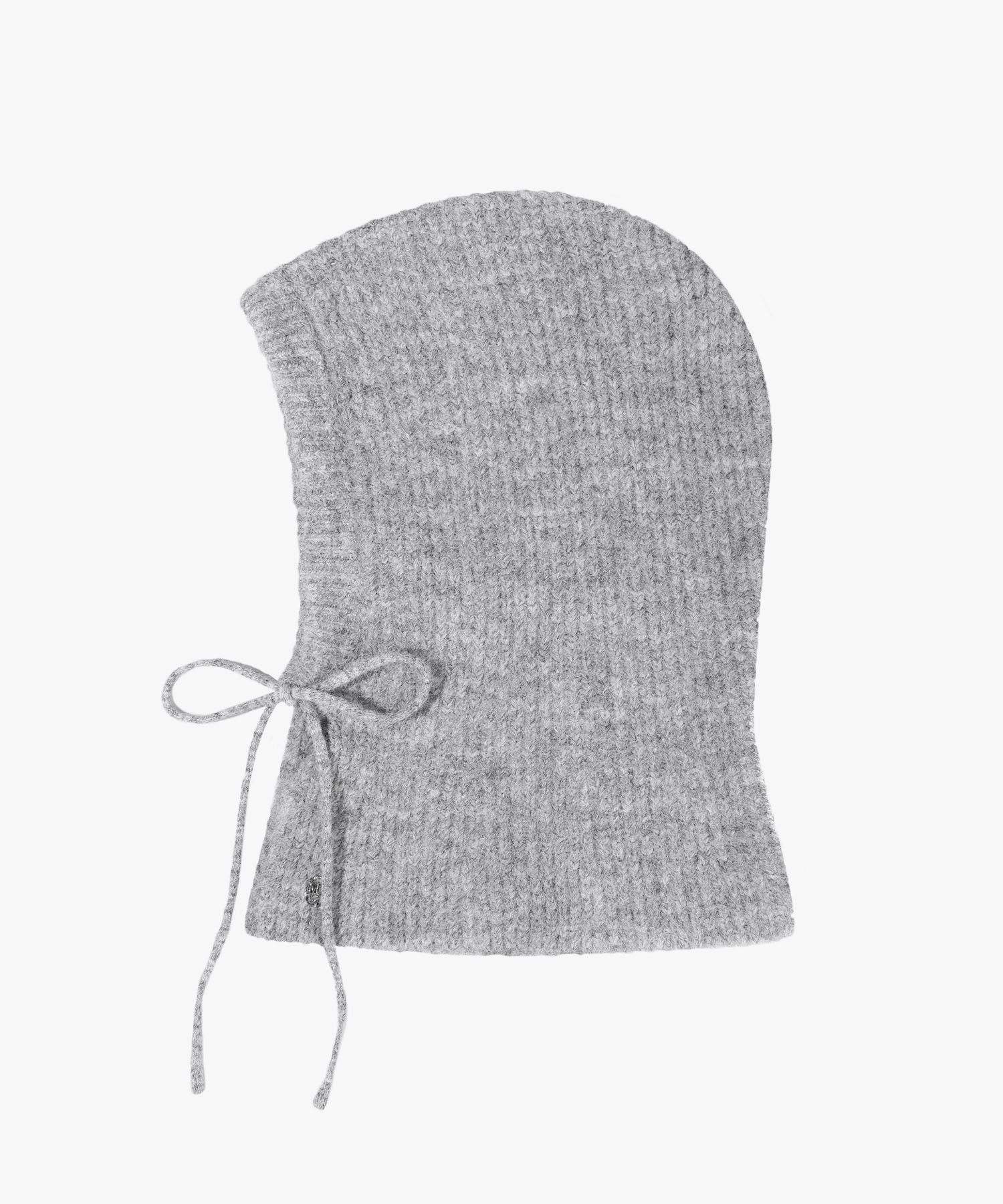 Marithe & Francois Girbaud - Circle Logo Balaclava (Light Gray) product image 2 | TRAB K-Fashion Australia
